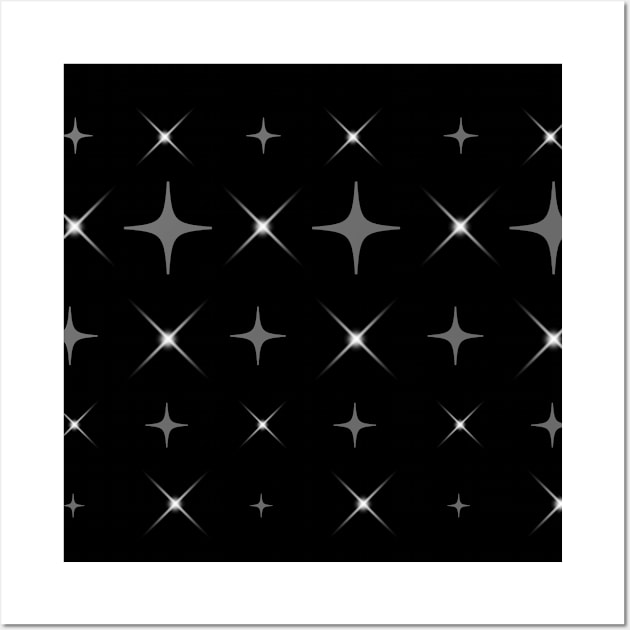 Star Pattern Wall Art by JaychelDesigns